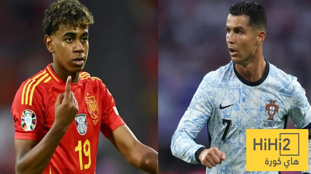 صورة .. لامين يتخطى رونالدو في رقم قياسي بالليغا